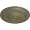 Ekena Millwork Traditional Ceiling Medallion (Fits Canopies up to 8 1/4"), 31 1/2"OD x 2 1/2"P, Witch Hazel Crackle CM31TRWHC - alternate 4
